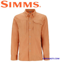 Рубашка Simms Guide Shirt Orange Maple